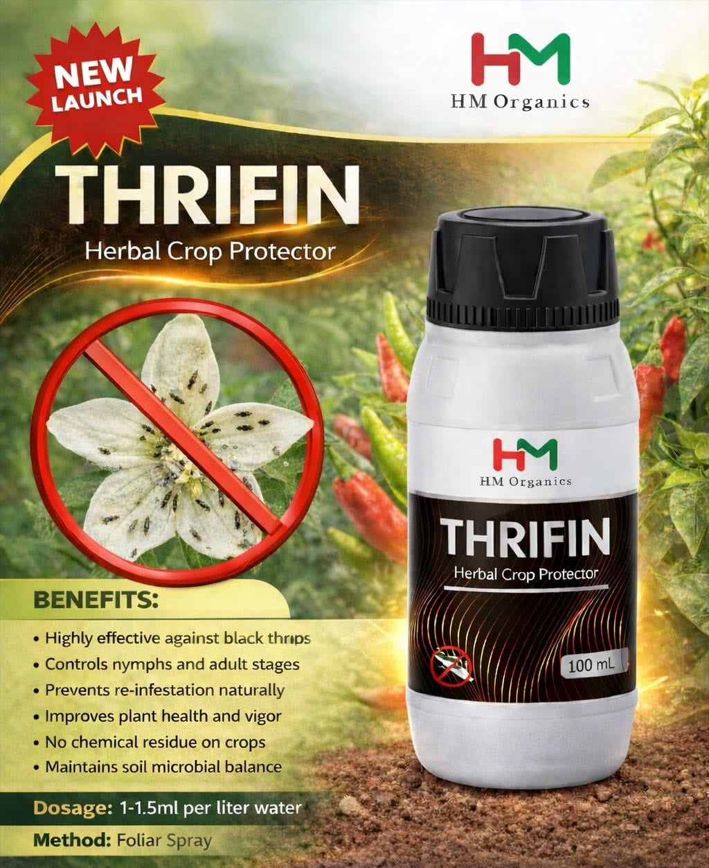 HM Organics Virofin(100ml)+Thrifin(100ml)-Combo