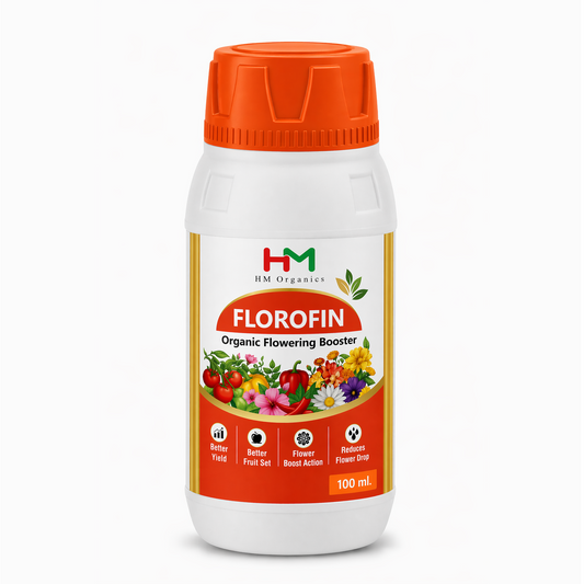 HM Organics Florofin(100Ml)-Organic Flowering Booster